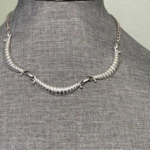 Vintage Emmons Silver Tone Necklace